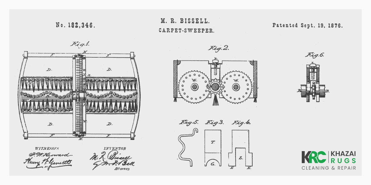 Thurman's design created an air blast that blew air into the carpet,