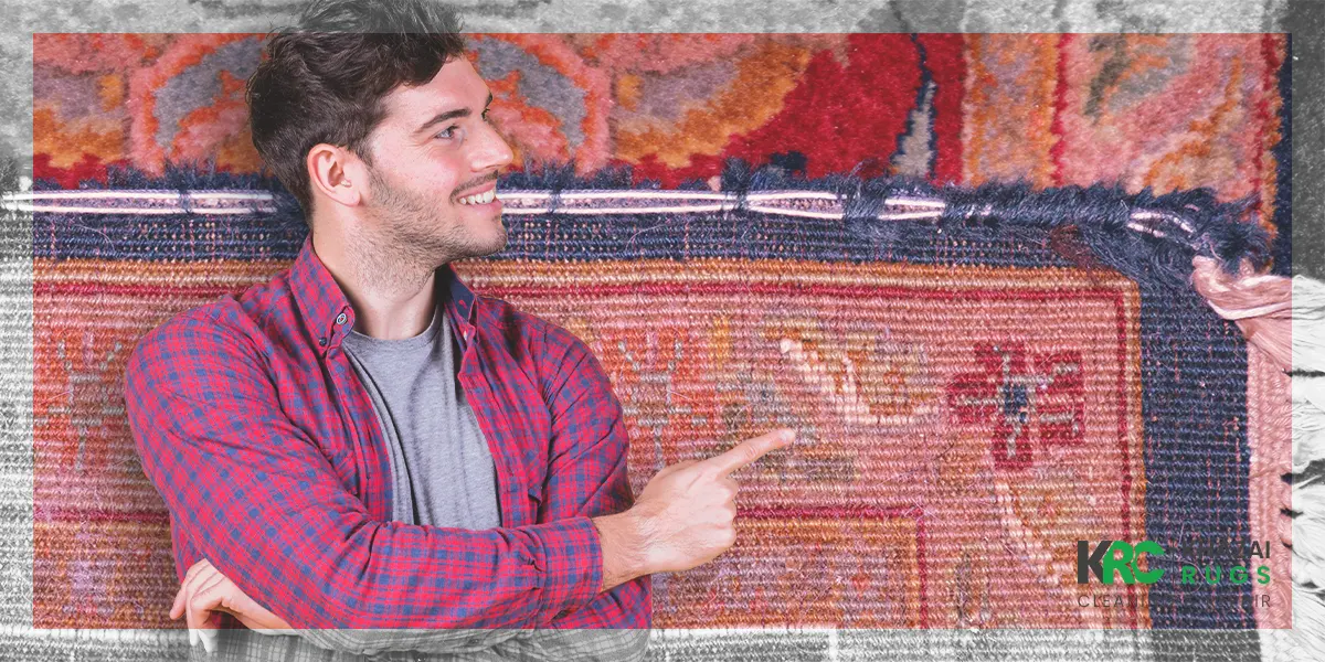 How to repair an oriental rug edge