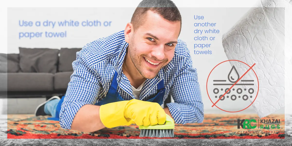 spot clean your Persian rug, Tips to spot clean your Persian rug properly