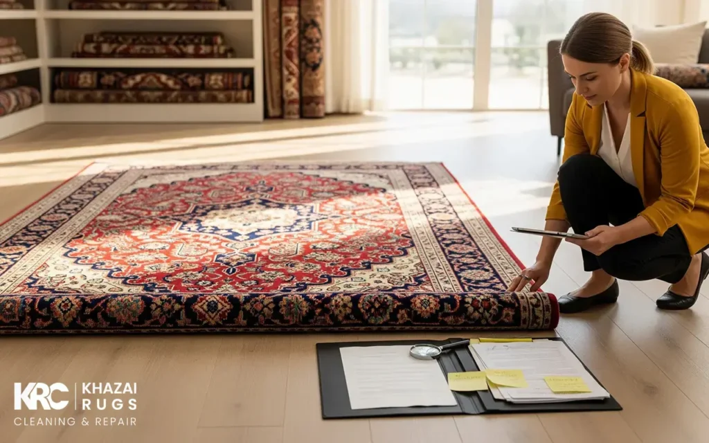 Prepare for a Professional Rug Appraisal