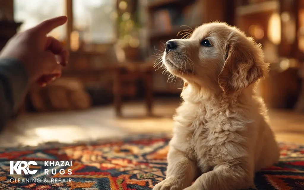 Prevent pet damage to your rug