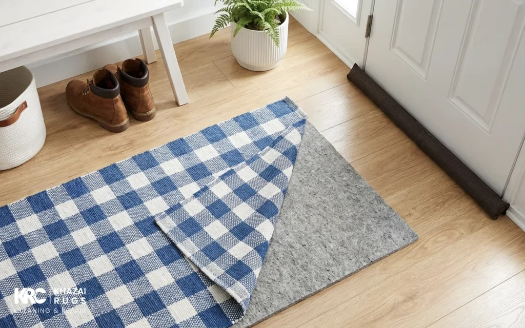 Benefits of rug pads for hardwood floors